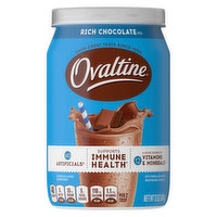 Ovaltine Mix, Rich Chocolate, 12 Ounce