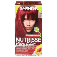 Nutrisse Hair Color, Permanent, Ultra Color, Red Hibiscus R3, 1 Each