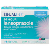 Equaline Iansoprazole, 15 mg, Capsules, 14 Each