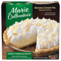 Marie Callender's Cream Pie, Banana, 34.9 Ounce