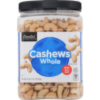 Essential Everyday Cashews, Whole, 34 Ounce
