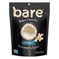 Bare Baked Crunchy Coconut Chips, Toasted, 3.3 Ounce