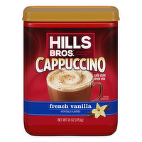 Hills Bros. Drink Mix, French Vanilla, Cafe Style, 16 Ounce