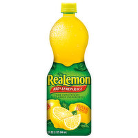 ReaLemon 100% Juice, Lemon, 32 Fluid ounce