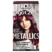 Got2b Metallics Permanent Hair Color, Dark Ruby M68, 1 Each