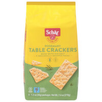 Schar Table Crackers, Gluten-Free, Rosemary, 6 Each