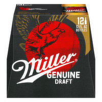 Miller Genuine Draft Beer, 12 Pack, 12 Each