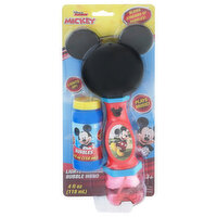 Disney Junior Mickey Bubble Wand, Lights & Sound, 4 Fluid ounce