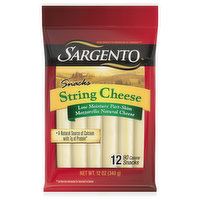 Sargento String Cheese, Snacks, 12 Each