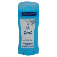 Secret Antiperspirant, Powder Fresh, Invisible Solid, 2.6 Ounce