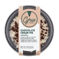 Cyrus O'Leary's Chocolate Cream Pie, 4 Inch