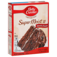 Betty Crocker Cake Mix, Devil's Food, 15.25 Ounce