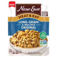 Near East Heat & Eat Long Grain & Wild Rice, Original, 8.8 Ounce