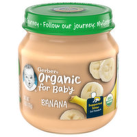 Gerber Organic for Baby Banana, 4 Ounce