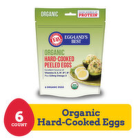 Eggland's Best Organic Hard Cooked Eggs, 6 Each