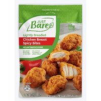 Just Bare® Just Bare® Lightly Breaded Spicy Chicken Breast Bites, 1.5 Pound