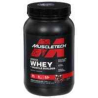 MuscleTech Whey + Muscle Builder, Protein + Creatine, Platinum, Triple Chocolate, 1.8 Pound