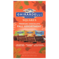 Ghirardelli Chocolate, Premium, Fall Assortment, Squares, 9 Ounce