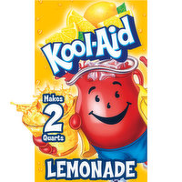 Kool-Aid Unsweetened Lemonade Naturally Flavored Powdered Soft Drink Mix, 0.23 Ounce