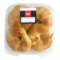 Cub Bakery Butter Croissants, 4 Count, 1 Each