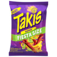 Takis Tortilla Chips, Hot Chili Pepper & Lime, Extreme, Fiesta Size, 20 Ounce