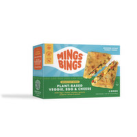 MingsBings Plant-Based, Veggie, Egg & Cheese, 2 Each