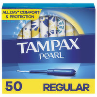 Tampax Pearl Tampax Pearl Tampons, Regular 50 Ct, 50 Each