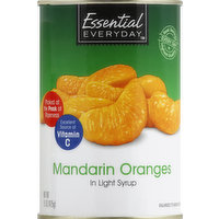 Essential Everyday Mandarin Oranges, In Light Syrup, 15 Ounce