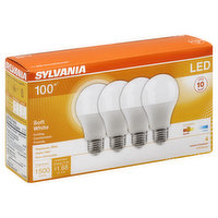 Sylvania Light Bulbs, LED, Soft White, 14 Watts, 4 Each