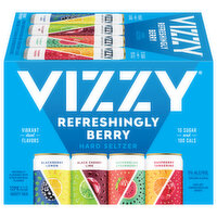 Vizzy Hard Seltzer, Refreshingly Berry, 12 Each