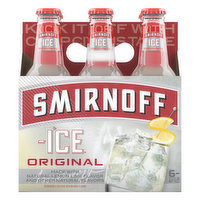 Smirnoff Ice Malt Beverage, Original, 6 Each