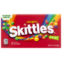 Skittles Candies, Original, Bite Size, 3.5 Ounce