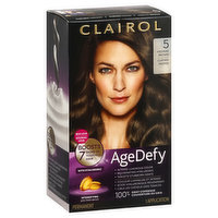 Clairol Age Defy Hair Color, Permanent, Medium Brown 5, 1 Each