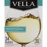 Peter Vella Vineyards Moscato Sangria, 5 Litre