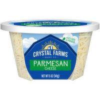 Crystal Farms Cheese, Parmesan, Shredded