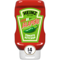 Heinz Jalapeno Tomato Ketchup Blended with Jalapeno, 14 Ounce