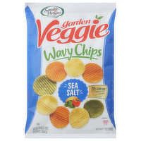 Sensible Portions Wavy Chips, Sea Salt, 7 Ounce