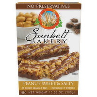 Sunbelt Bakery Granola Bars, Peanut Sweet & Salty, Chewy, 8 Each