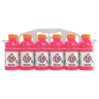 Gatorade Thirst Quencher, Zero Sugar, Berry, 12 Each