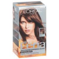 Feria Permanent Haircolour Gel, Deep Bronzed Brown 45, 1 Each