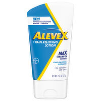 AleveX Pain Relieving Lotion, Max Strength, Menthol, 2.7 Ounce