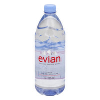 evian Water, Natural Spring, 1.05 Quart