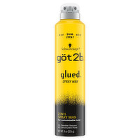 Got2b Glued Spray Wax, 2-In-1, 8 Ounce