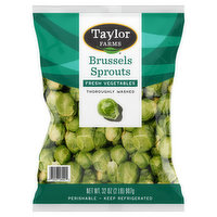 Taylor Farms Brussels Sprouts, 32 Ounce