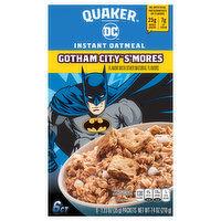 Quaker Instant Oatmeal, Gotham City S'mores, 6 Each