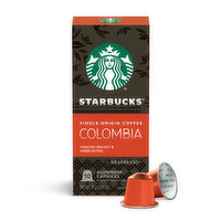 Starbucks by Nespresso Original Line Capsules, Single-Origin Colombia, 10 Each