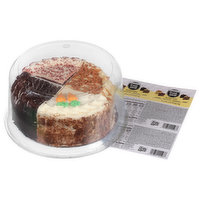 Rich's 8" Double Layer Caramel, Red Velvet, Chocolate, Carrot Variety Cake, 46 Ounce