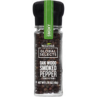 McCormick Gourmet Global Selects Global Selects Oak Wood Smoked Pepper from Vietnam, 1.76 Ounce