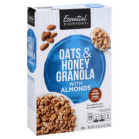 ESSENTIAL EVERYDAY Oats & Honey Granola, with Almonds, 16 Ounce