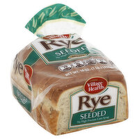 Village Hearth Bread, Rye, Seeded, 16 Ounce